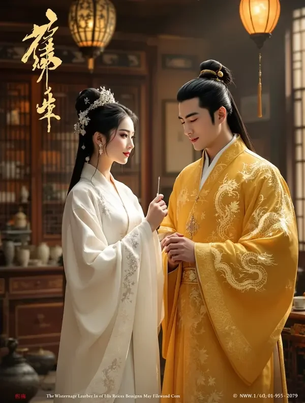 穿越短剧《医妃惊华》封面，古代医妃与药篮